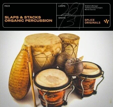 Splice Originals Slaps and Stacks Organic Percussion WAV